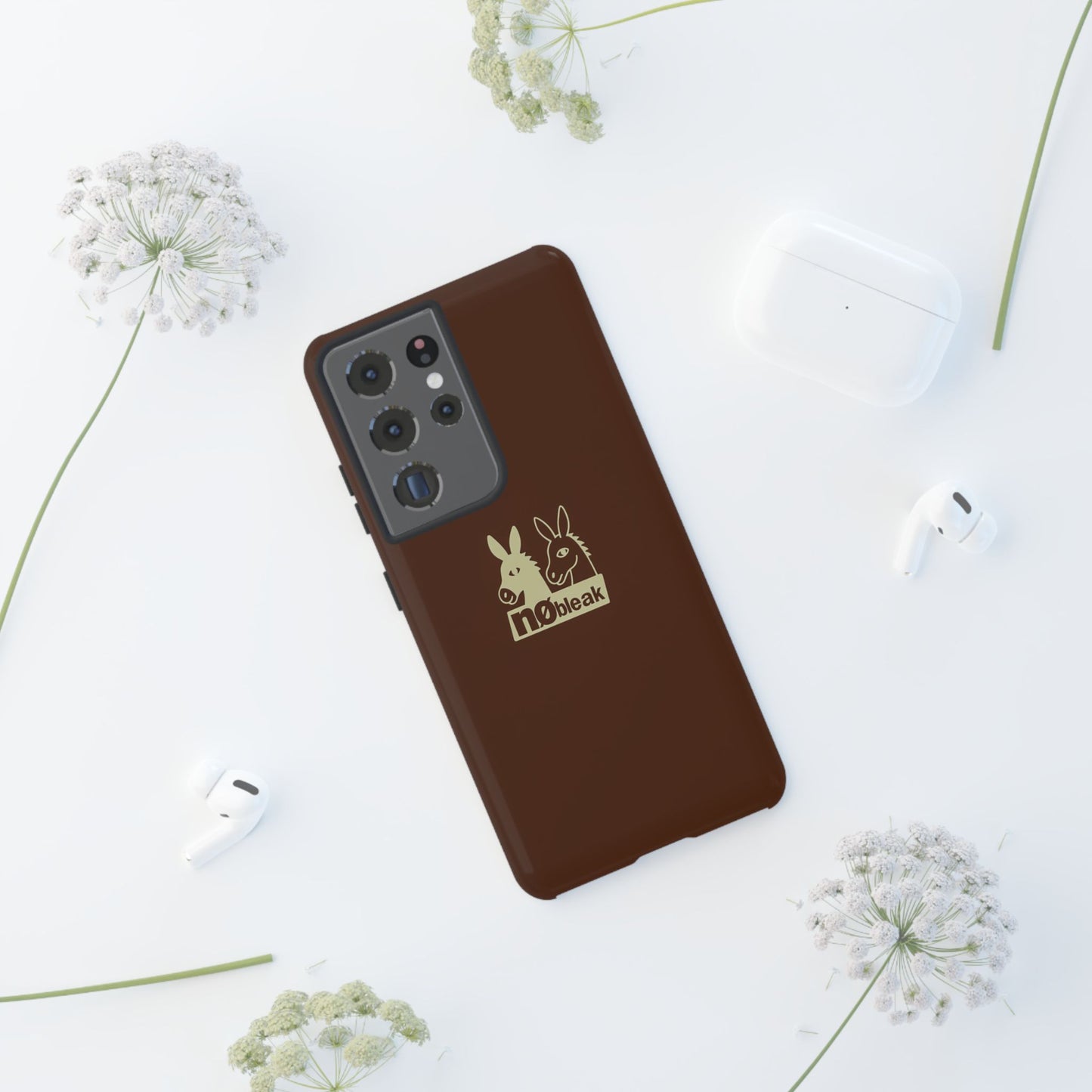 nøbleak Brown Phone case