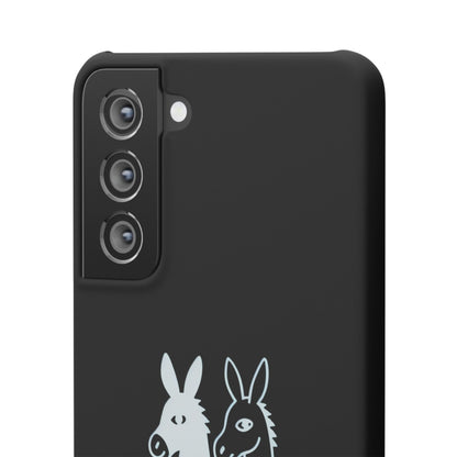 Donkey Graphic Snap Case - Fun Phone Cover, Animal Lover Gift, Cute Accessory, Unique Phone Case, Quirky Donkey Design