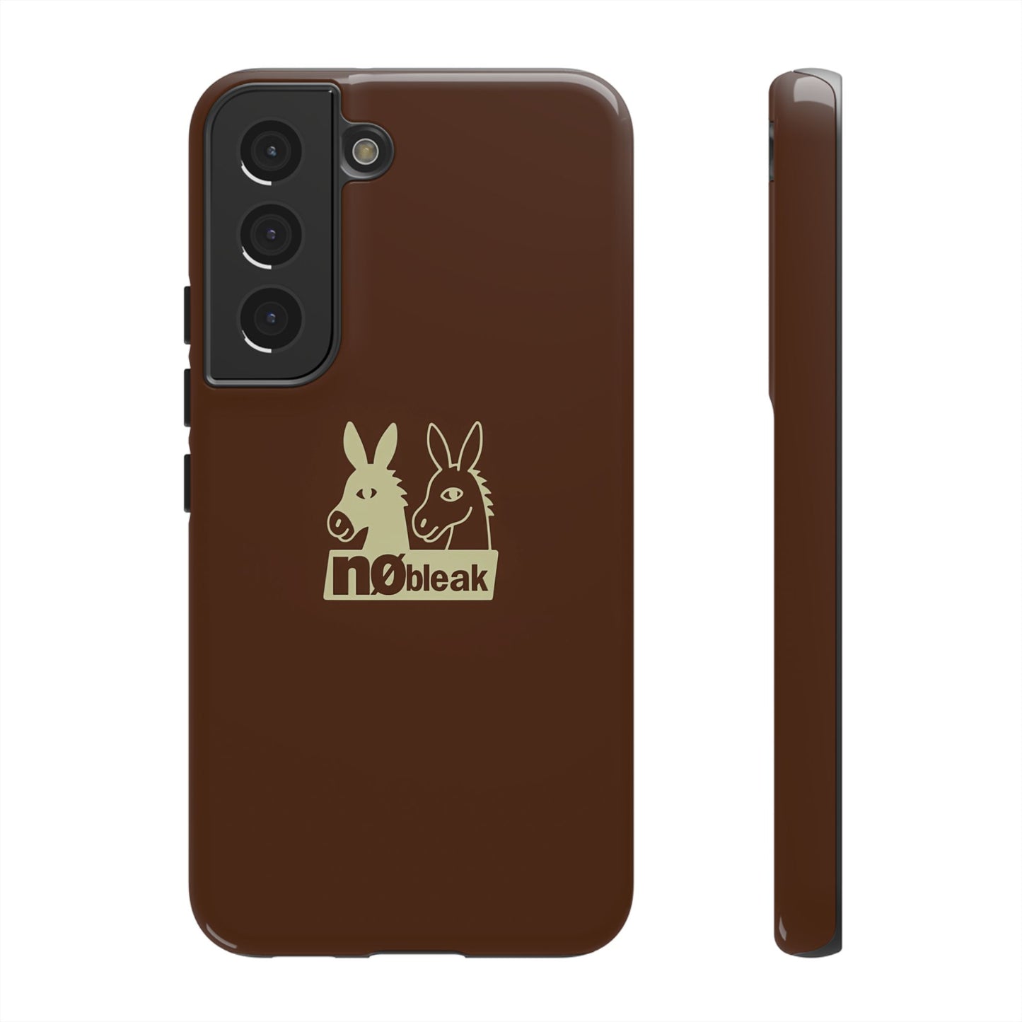 nøbleak Brown Phone case
