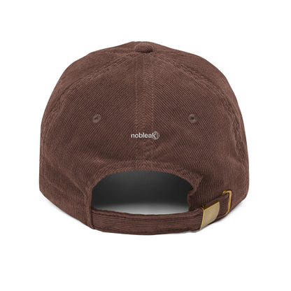 Unisex Corduroy Embroidered Trophy Cap — essential