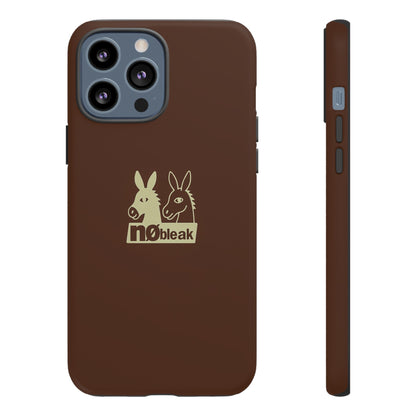 nøbleak Brown Phone case