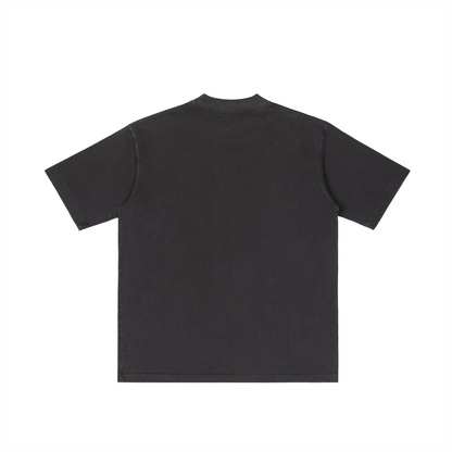 Unisex Vintage Wash Drop Shoulder Street T-shirt