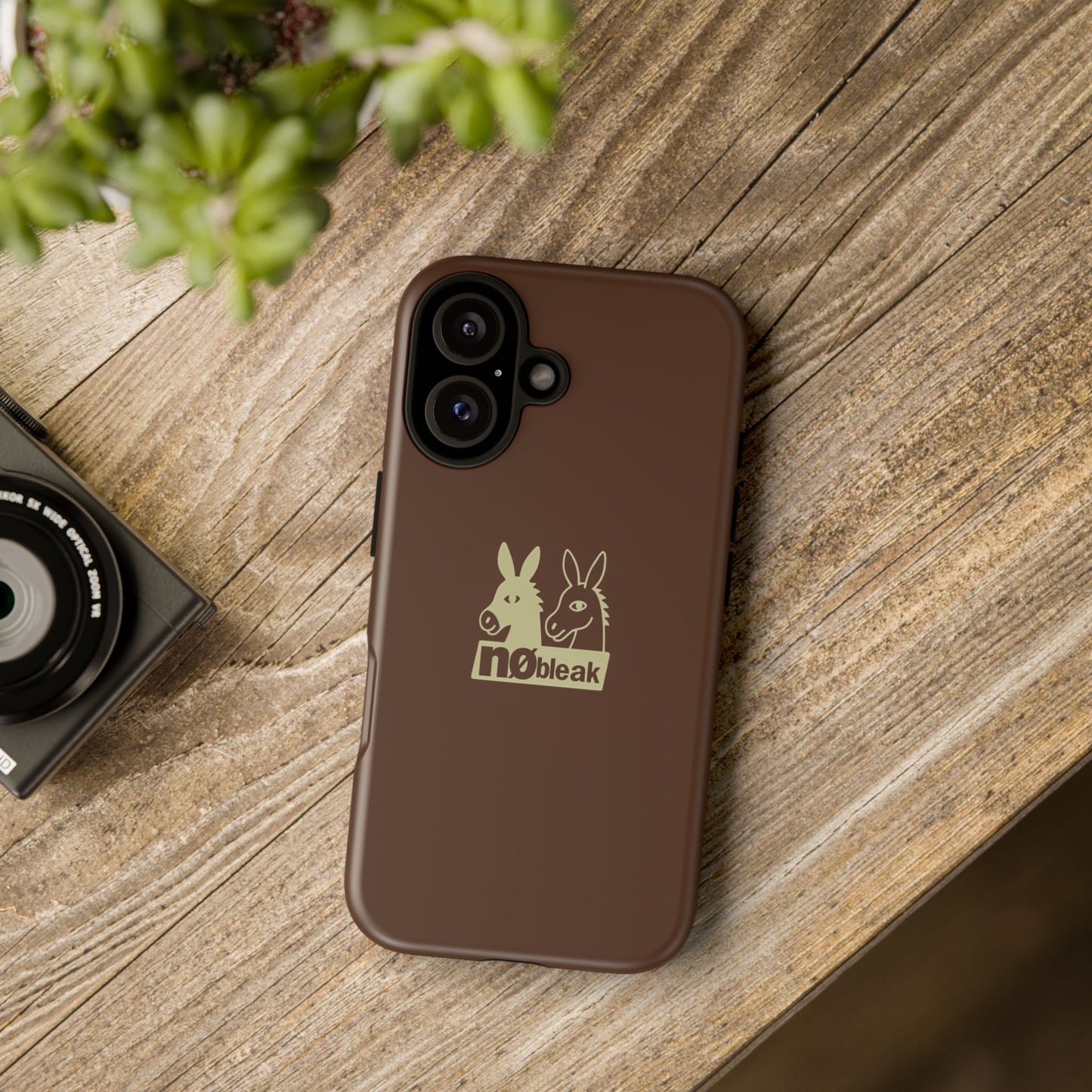nøbleak Brown Phone case