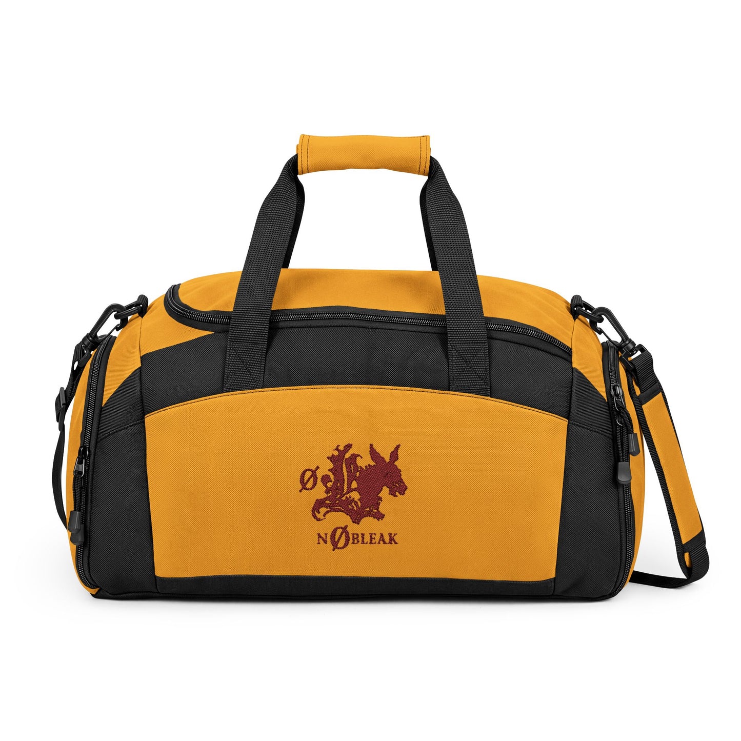 Gym Bag embroidered — Sport Duffle for Fitness & Travel