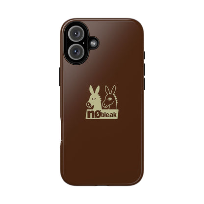 nøbleak Brown Phone case