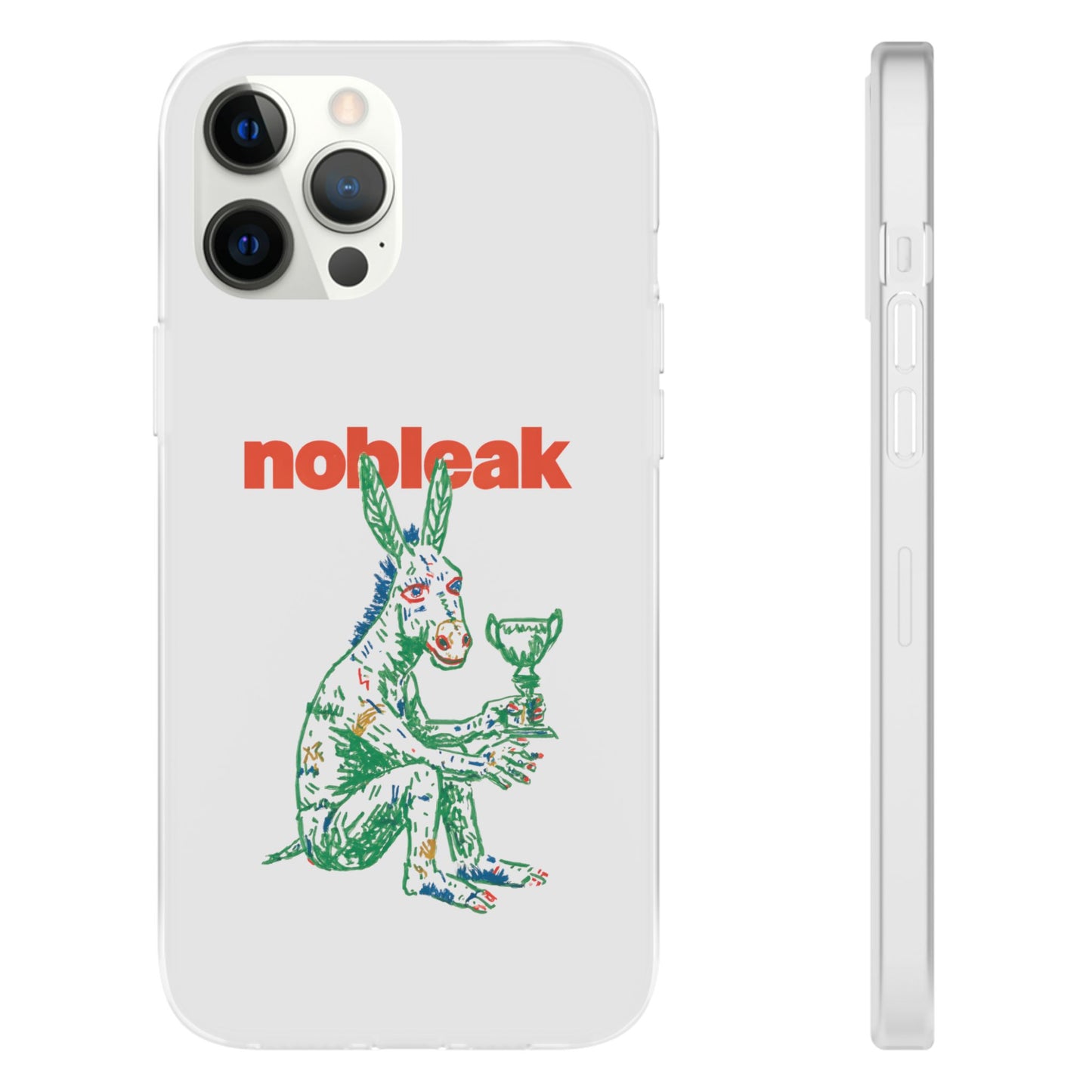 Unique Phone Flexi Cases with 'Nobleak' Design | Trendy Gifts, Unique Phone Accessories, Artistic Cases, Fun Gift Ideas, Cool Tech