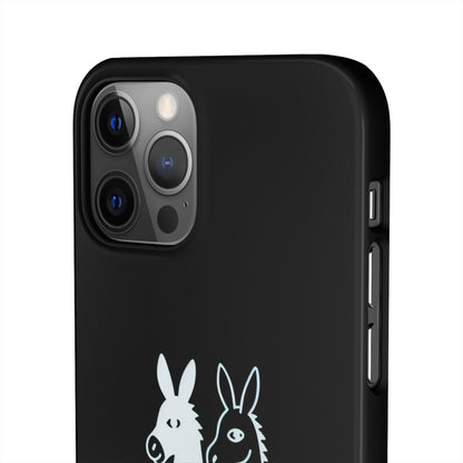 Donkey Graphic Snap Case - Fun Phone Cover, Animal Lover Gift, Cute Accessory, Unique Phone Case, Quirky Donkey Design