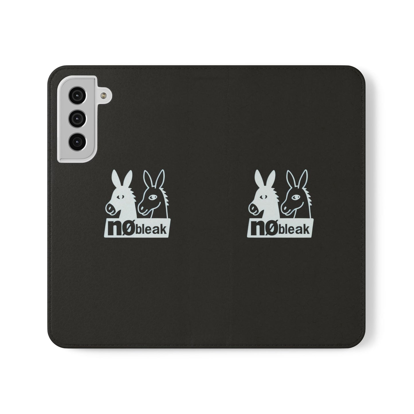 Stylish Flip Case with Unique Animal Design, Phone Protector, Gift for Animal Lovers, Customizable Phone Cover, Black Flip Wallet