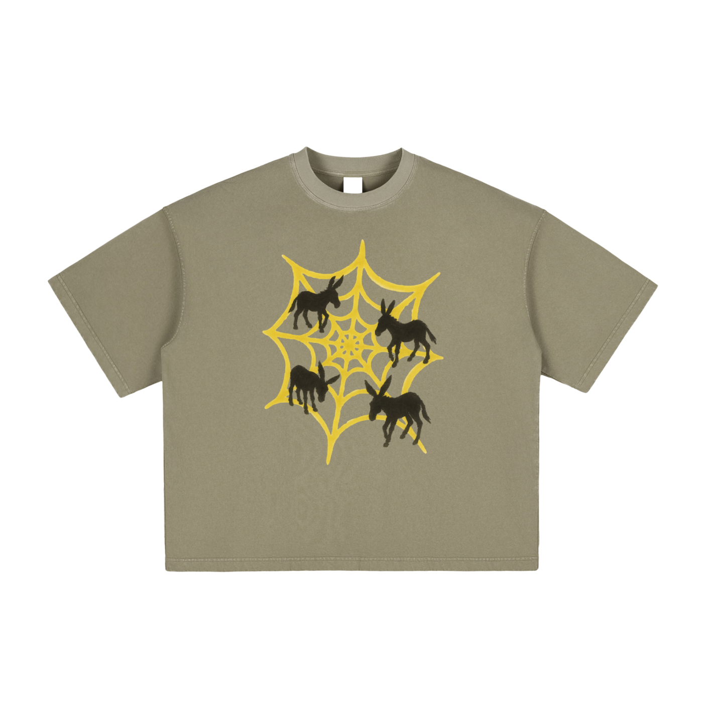 Men's Vintage Washed Boxy T-Shirt