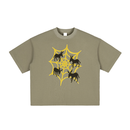 Men's Vintage Washed Boxy T-Shirt