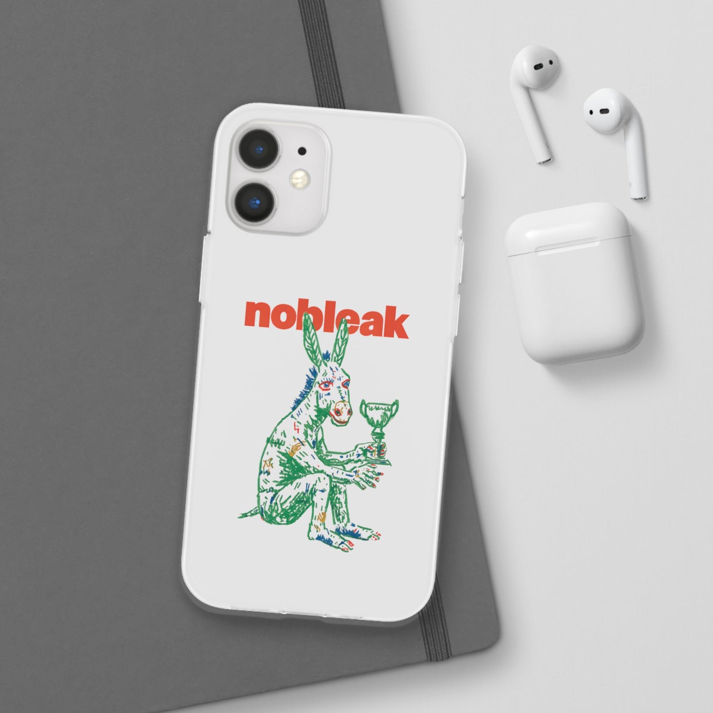 Unique Phone Flexi Cases with 'Nobleak' Design | Trendy Gifts, Unique Phone Accessories, Artistic Cases, Fun Gift Ideas, Cool Tech