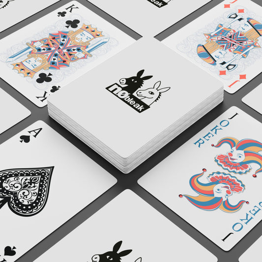 Poker Playing Cards Set, Unique Card Games, Fun Gift for Gamers, Home Casino Night, Customizable Decks