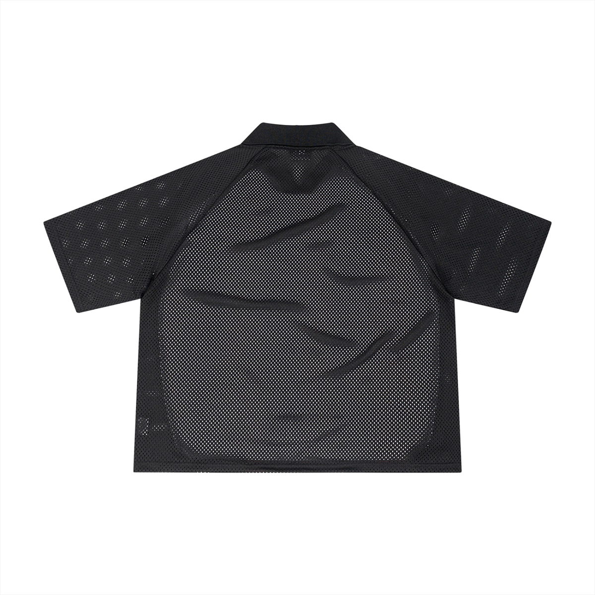 Unisex Striped Mesh Boxy Street Soccer Jersey