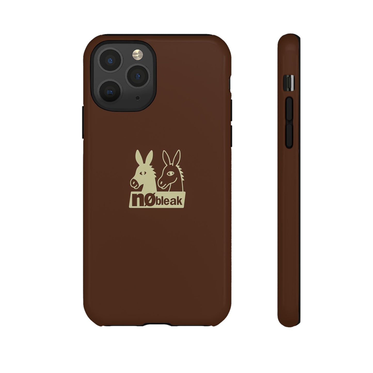 nøbleak Brown Phone case