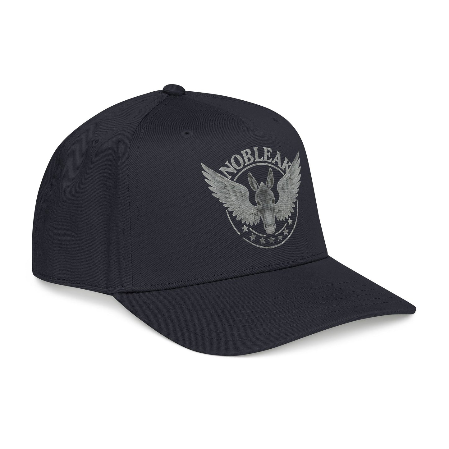 Nobleass Winged Donkey Baseball Cap