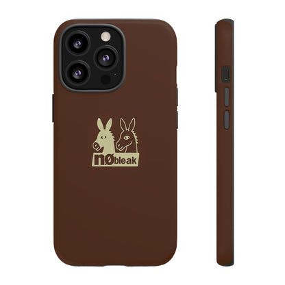 nøbleak Brown Phone case