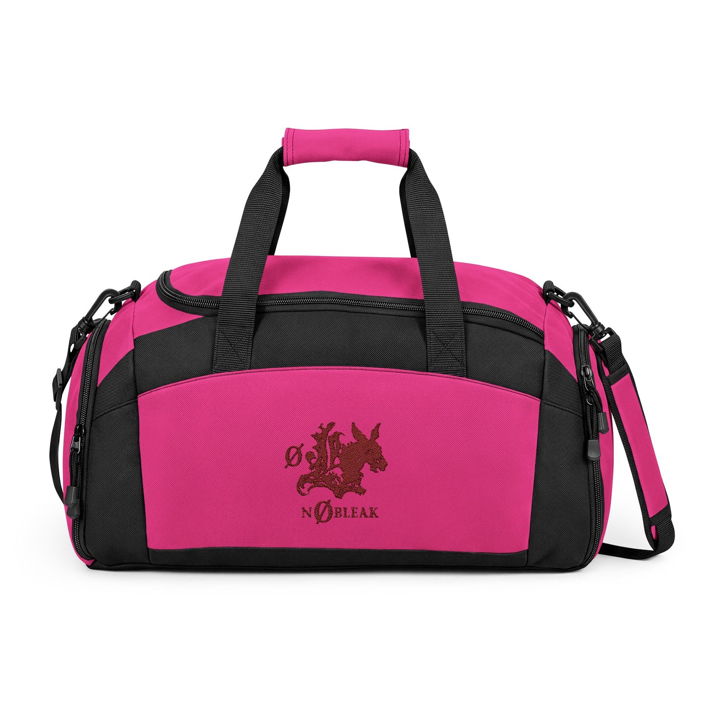 Gym Bag embroidered — Sport Duffle for Fitness & Travel