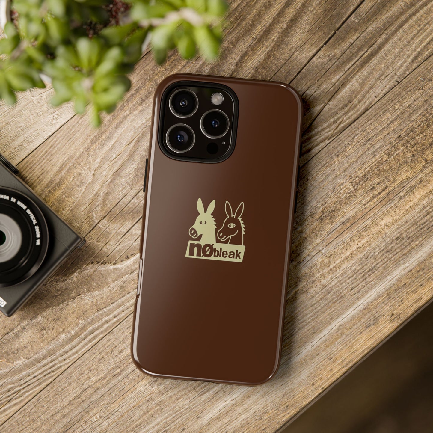 nøbleak Brown Phone case