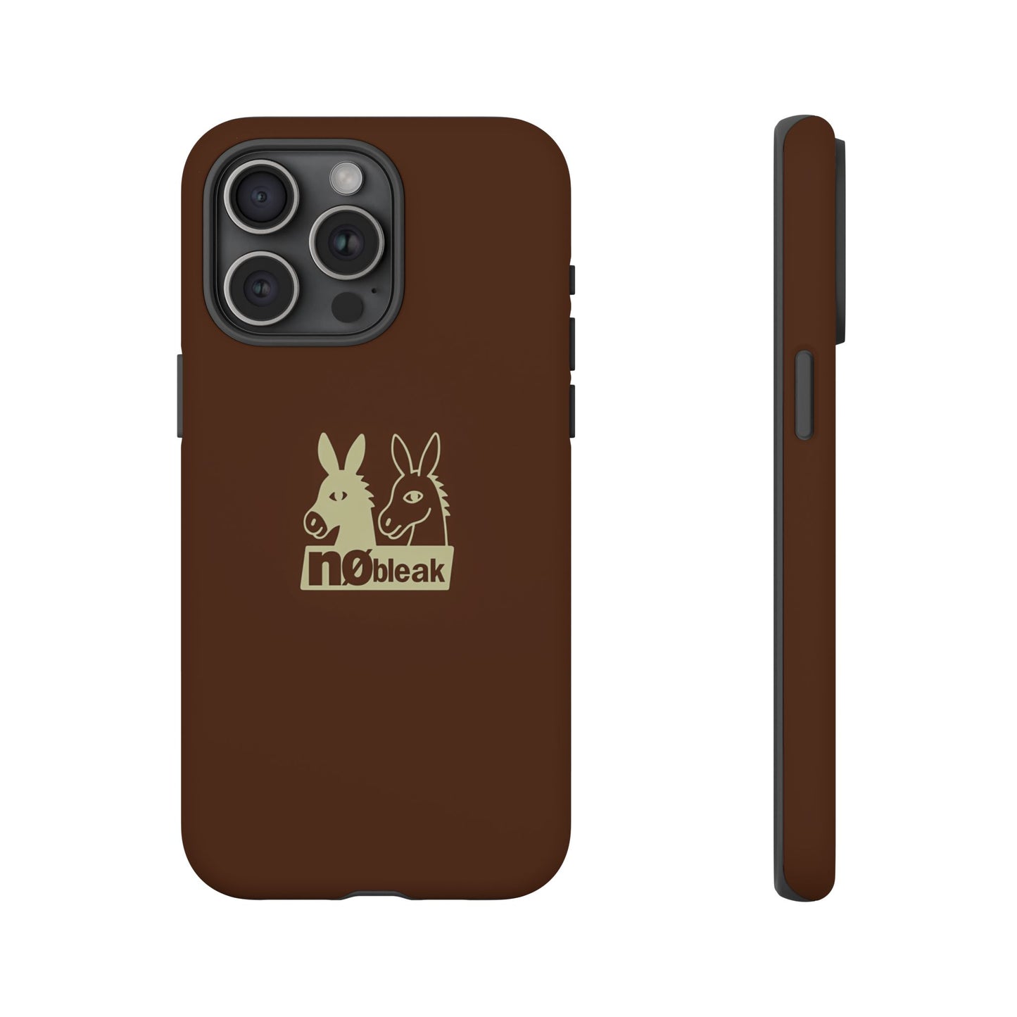 nøbleak Brown Phone case
