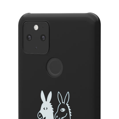 Donkey Graphic Snap Case - Fun Phone Cover, Animal Lover Gift, Cute Accessory, Unique Phone Case, Quirky Donkey Design