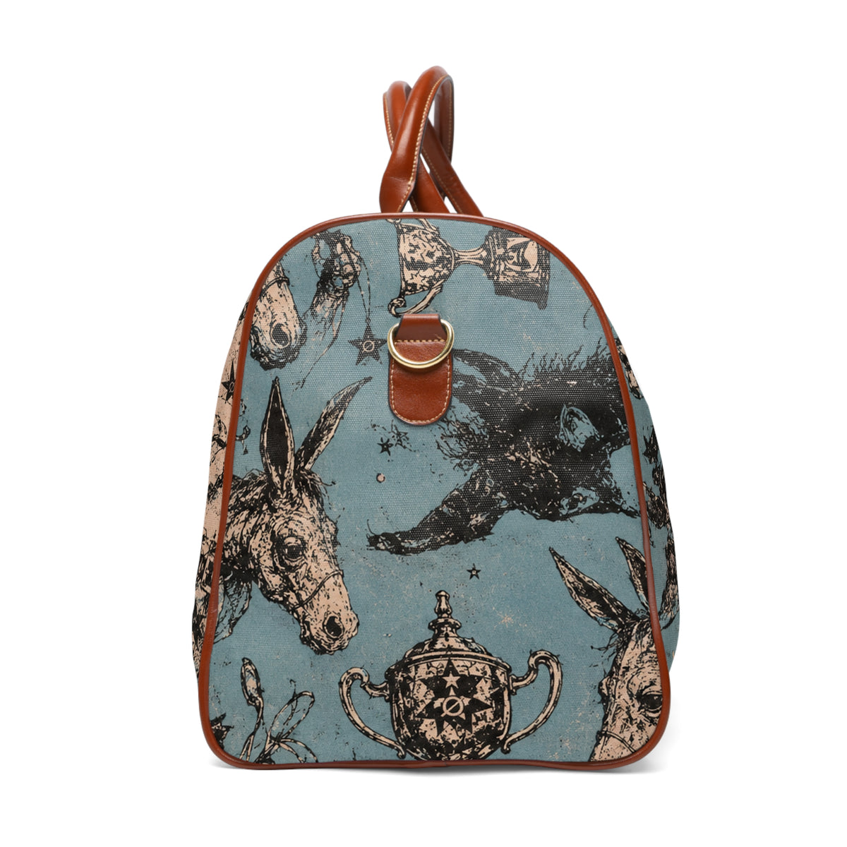 Unisex Statement Print Waterproof Travel Bag
