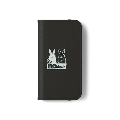 Stylish Flip Case with Unique Animal Design, Phone Protector, Gift for Animal Lovers, Customizable Phone Cover, Black Flip Wallet