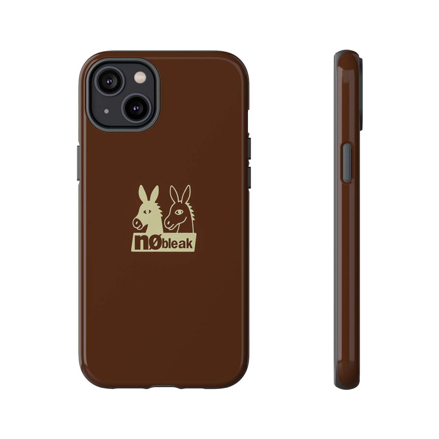 nøbleak Brown Phone case