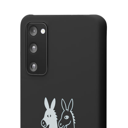 Donkey Graphic Snap Case - Fun Phone Cover, Animal Lover Gift, Cute Accessory, Unique Phone Case, Quirky Donkey Design