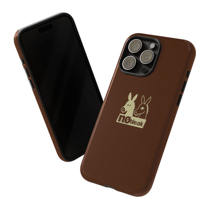 nøbleak Brown Phone case
