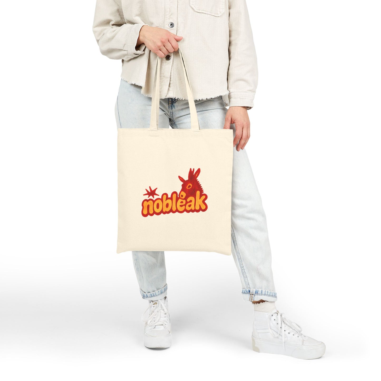 Nøbleak Donkey Cotton Canvas Tote