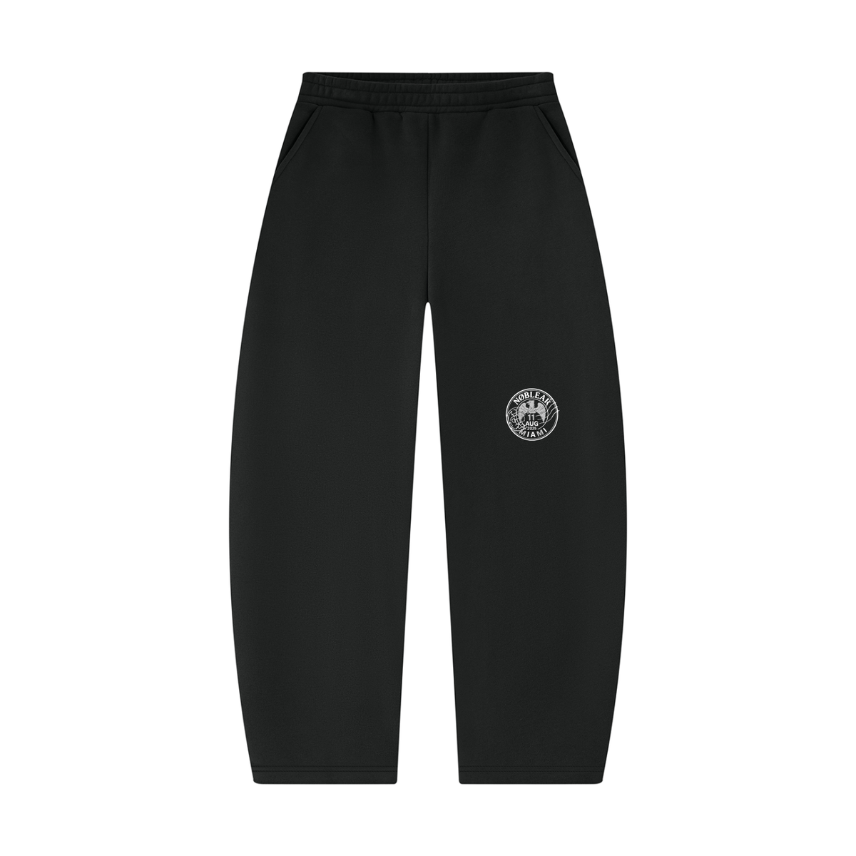 Unisex Barrel Leg Essential Sweatpants