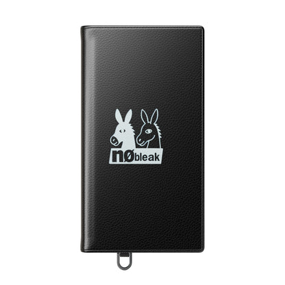 Stylish Flip Case with Unique Animal Design, Phone Protector, Gift for Animal Lovers, Customizable Phone Cover, Black Flip Wallet