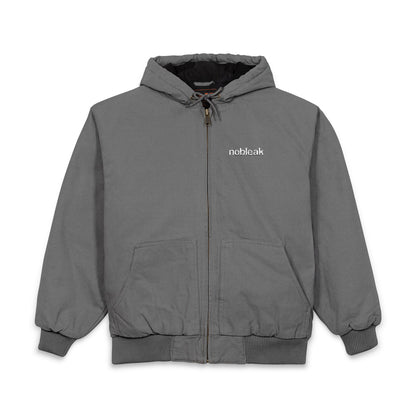 Embroidered Work Hooded Jacket - CornerStone Duck Cloth