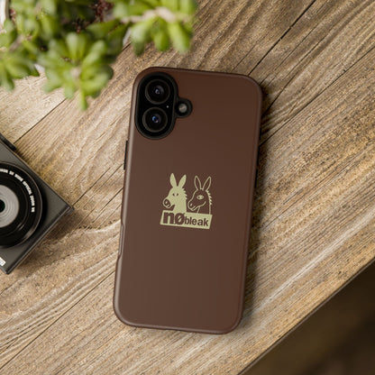 nøbleak Brown Phone case