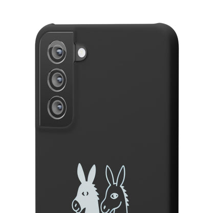 Donkey Graphic Snap Case - Fun Phone Cover, Animal Lover Gift, Cute Accessory, Unique Phone Case, Quirky Donkey Design