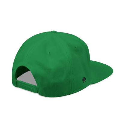 Embroidered Snapback Hat