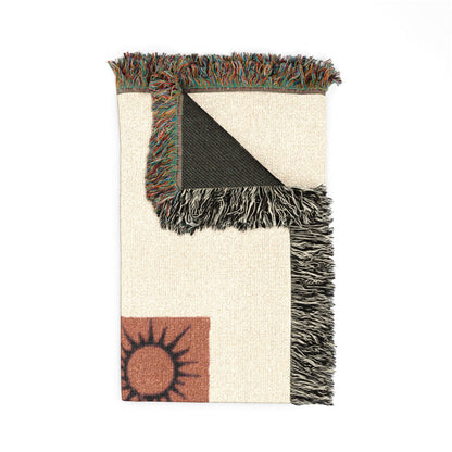 Donkey Wheel Woven Blanket – Southwestern Rodeo Gallery Throw