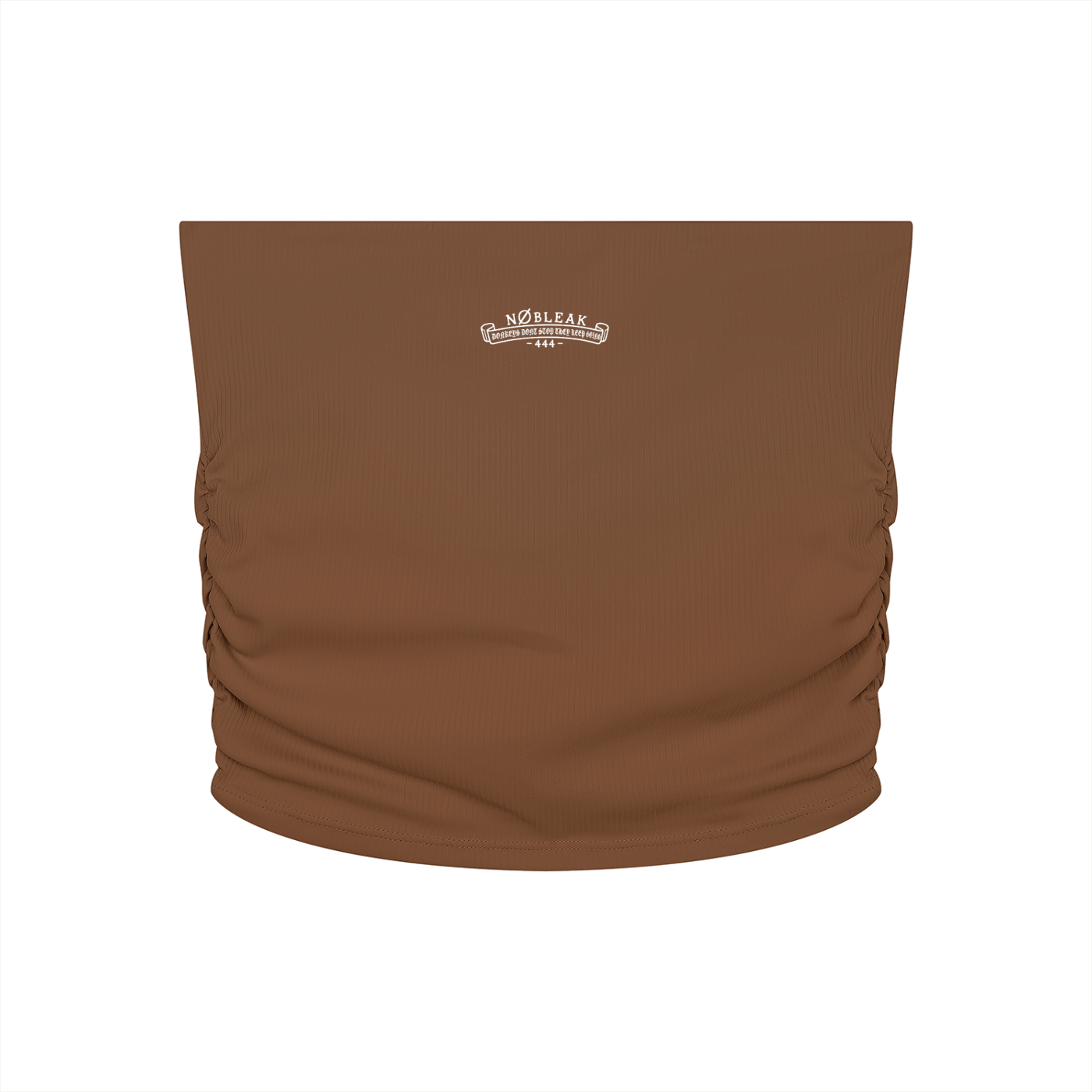 Women’s Ruched Cropped Tube Top