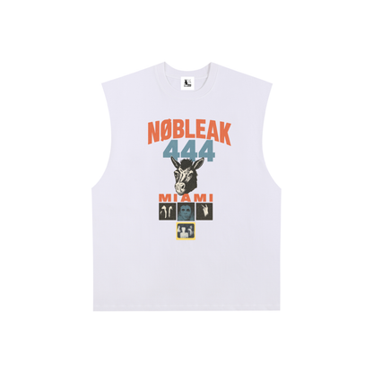 Men's Raw Edge Cotton Tank Top