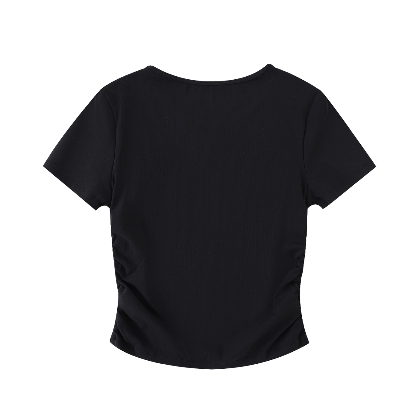 Women's Ruched Bodycon Crop Top