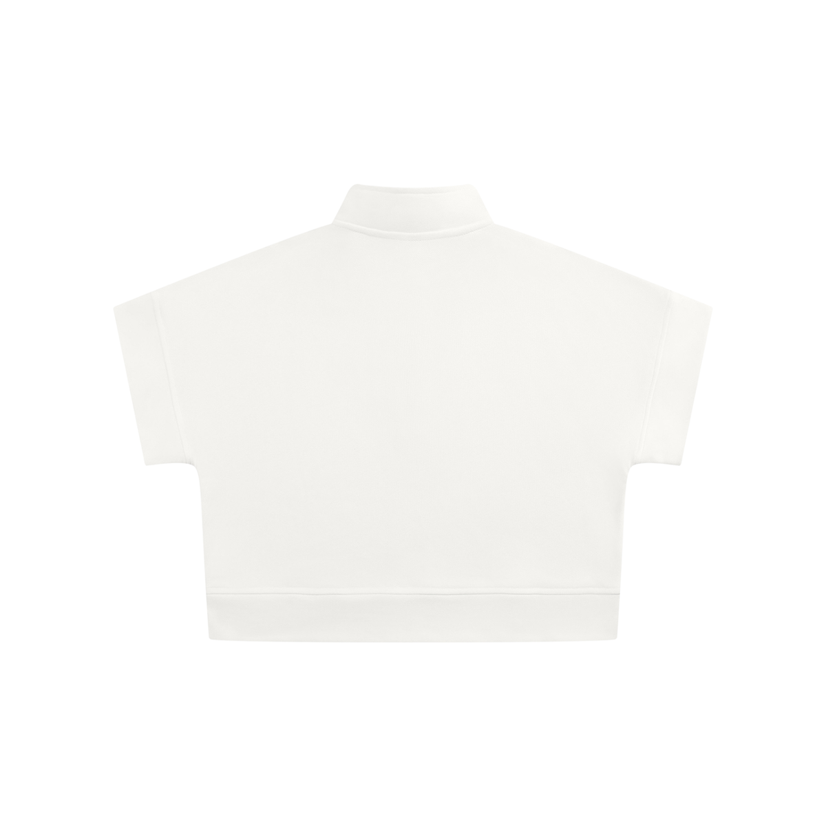 Women's Quarter Zip Crop Going out Sweatshirt