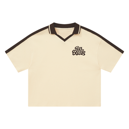 Unisex Color Block Polo Shirt