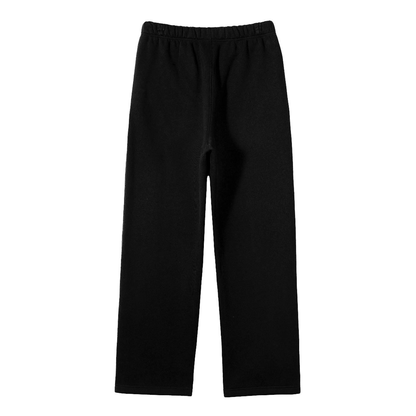 Solid Color Fleece Straight Leg Sweatpants