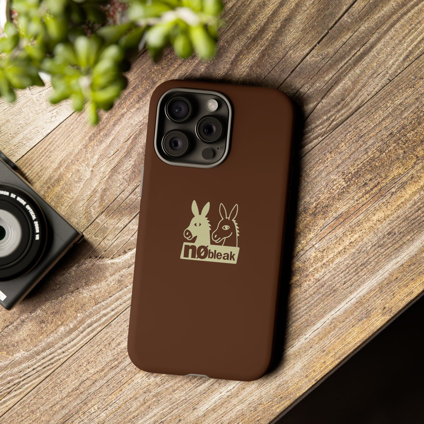 nøbleak Brown Phone case