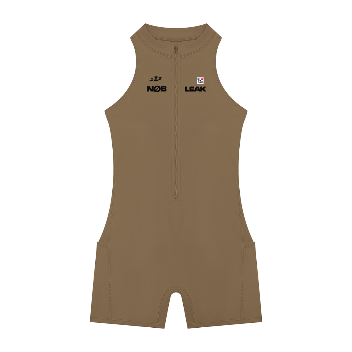 Women’s Quarter-Zip Yoga Active Romper