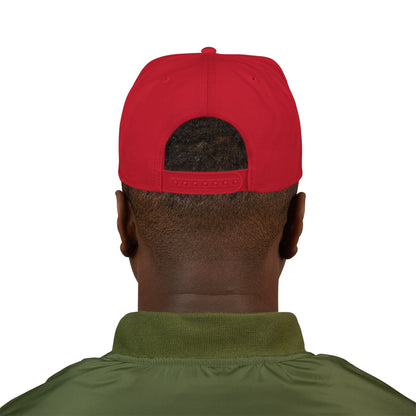 Embroidered Snapback Hat