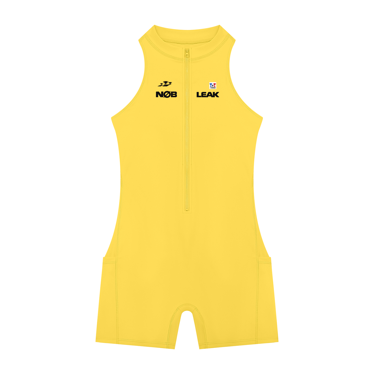 Women’s Quarter-Zip Yoga Active Romper