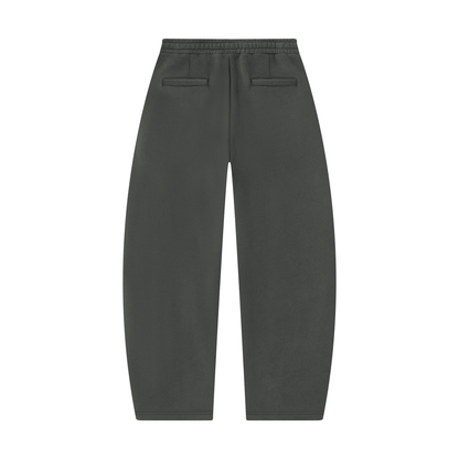 Unisex Barrel Leg Essential Sweatpants