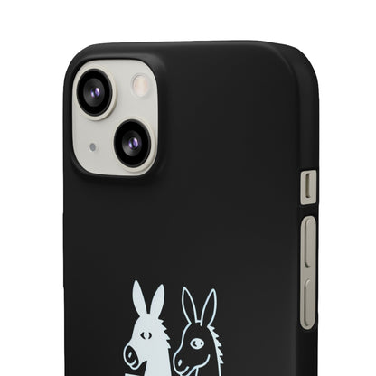 Donkey Graphic Snap Case - Fun Phone Cover, Animal Lover Gift, Cute Accessory, Unique Phone Case, Quirky Donkey Design