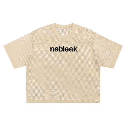 Unisex See-through Boxy Net T-shirt